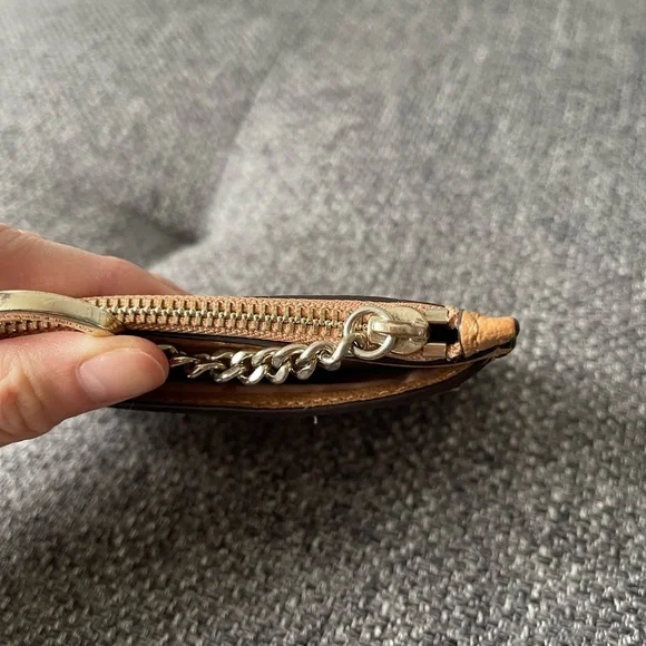 Kate Spade Tan Leather Card Holder - Picture 9 of 10